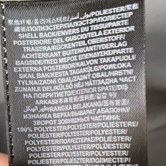 New Guess Womens Large Black Full Zip Winter Polyester Puffer Vest Jacket Coat - Picture 6 of 6